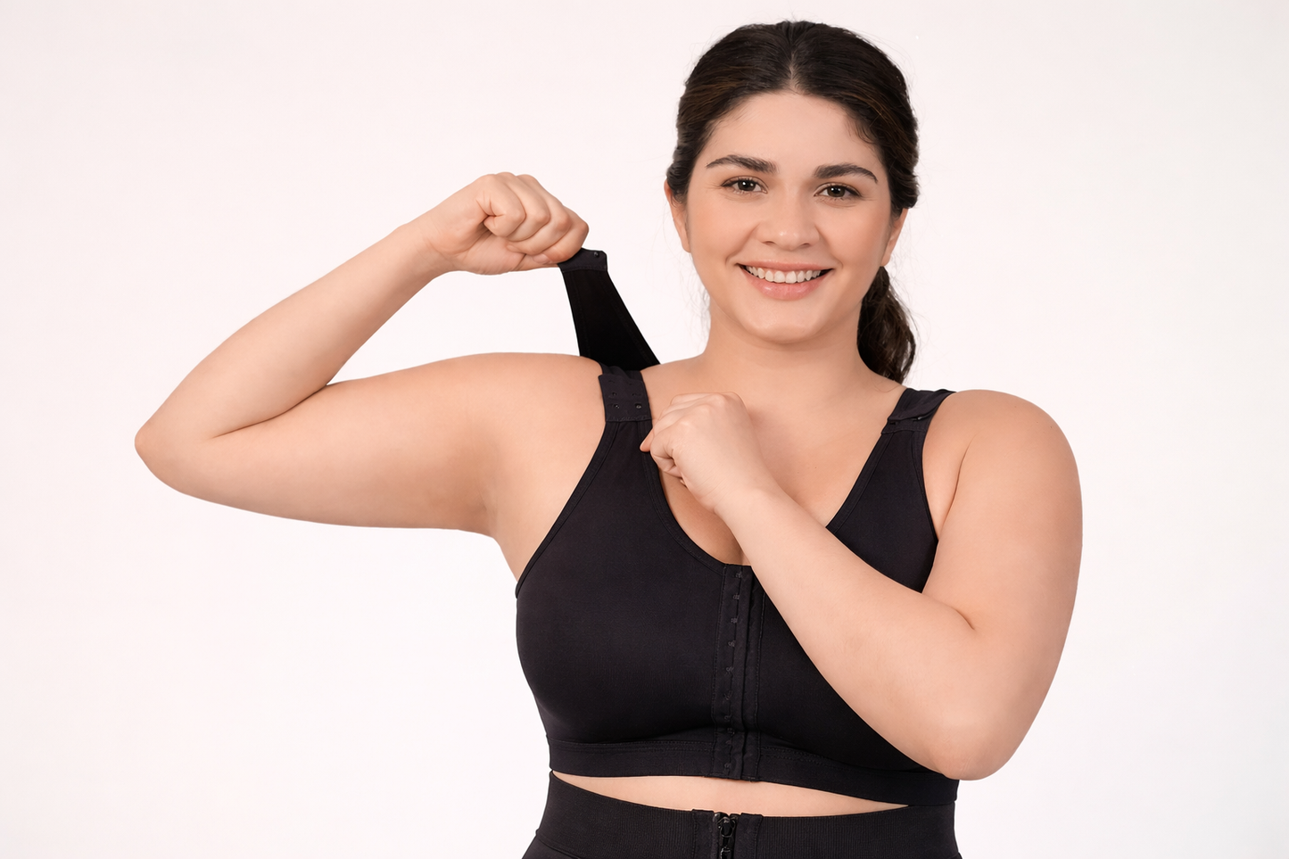 Post-Surgical Front-Closure Bra | High-Compression Recovery & Minimizer Bra
