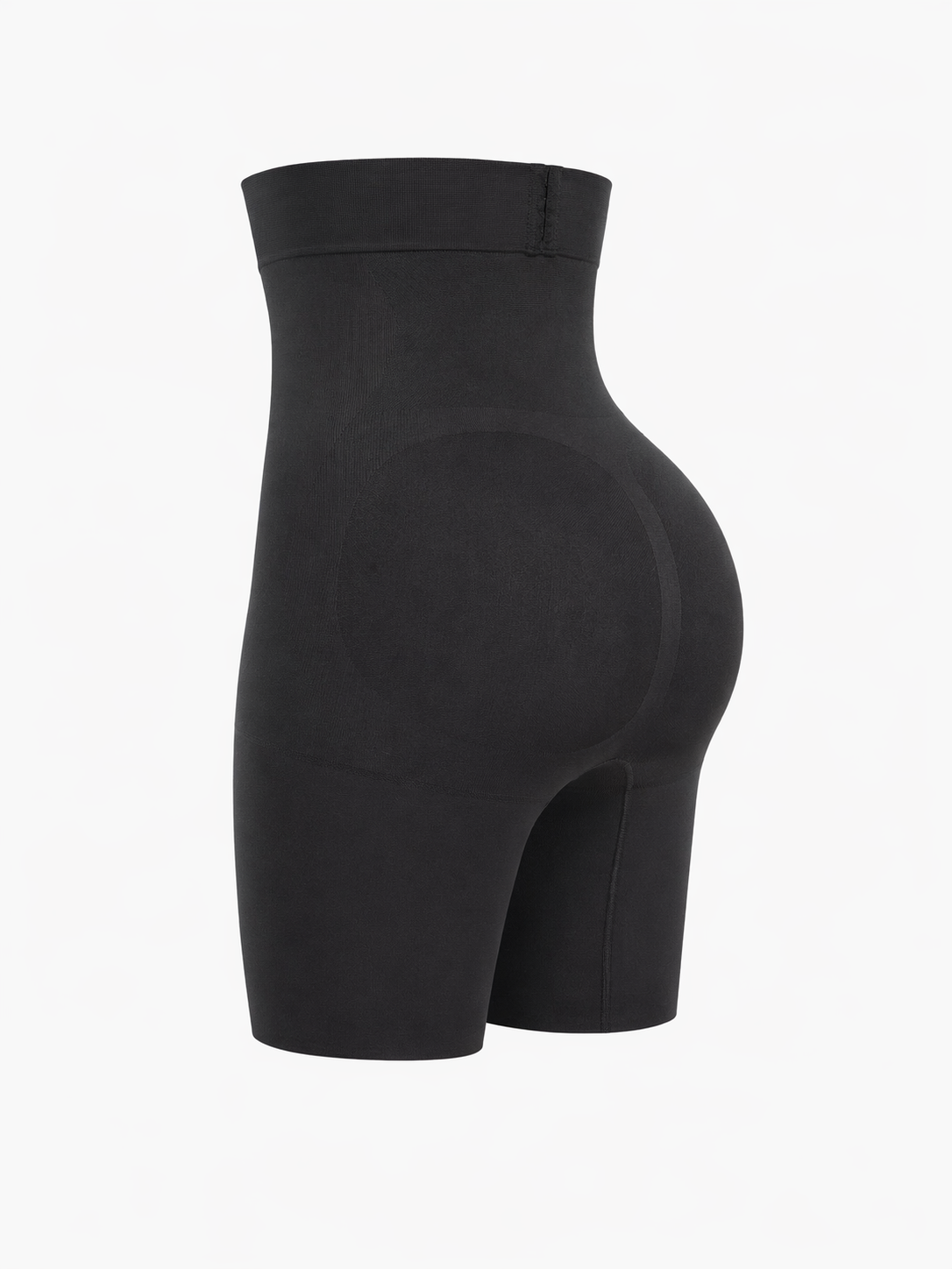 Seamless High-Waist Butt Lifting Mid-Length Shorts | Waist & Thigh Compression Shapewear