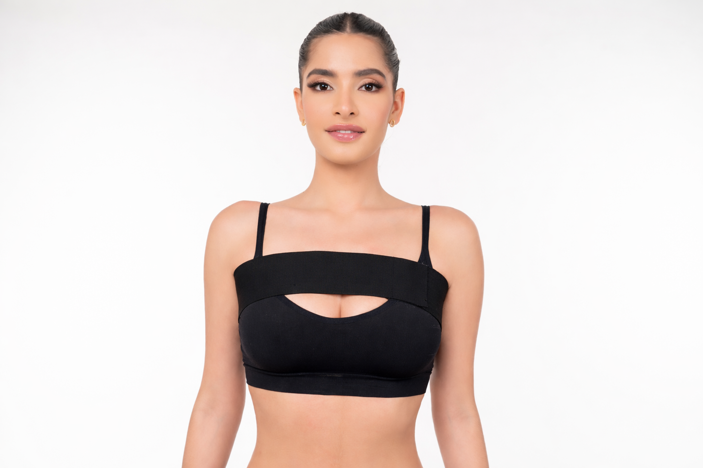Post-Op Breast Stabilizer Band | Upper Bust Compression for Implant Support & Recovery