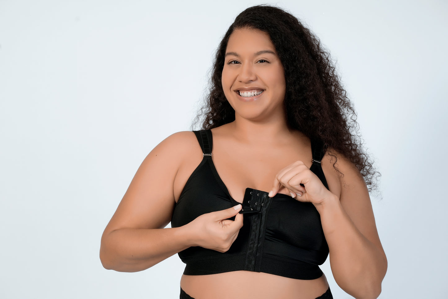 Post-Surgical Support Bra with Posture Correction | High-Compression Powernet Bra