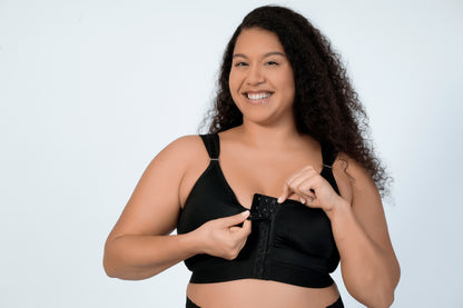 Post-Surgical Support Bra with Posture Correction | High-Compression Powernet Bra