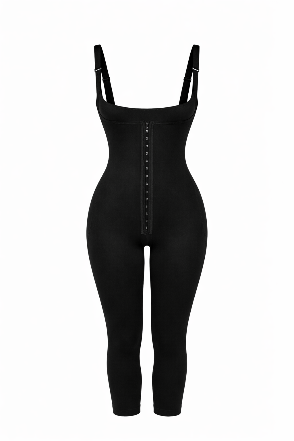Stage 2 Sleeveless Compression Bodysuit | Open Gusset Ankle Length Post-BBL Recovery