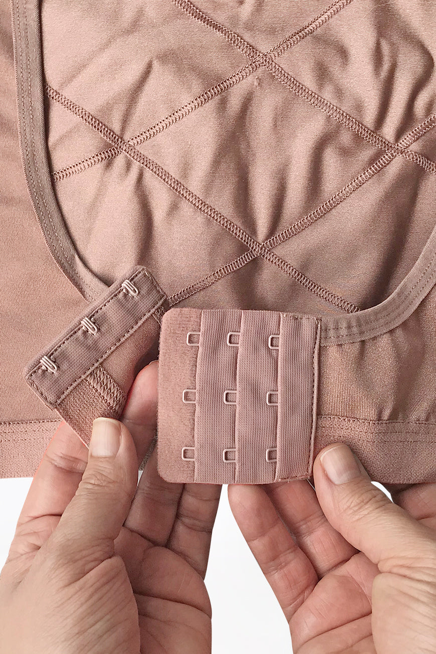 Arm Compression Garment with Posture Support | Open Bust Post-Surgical Recovery Sleeve
