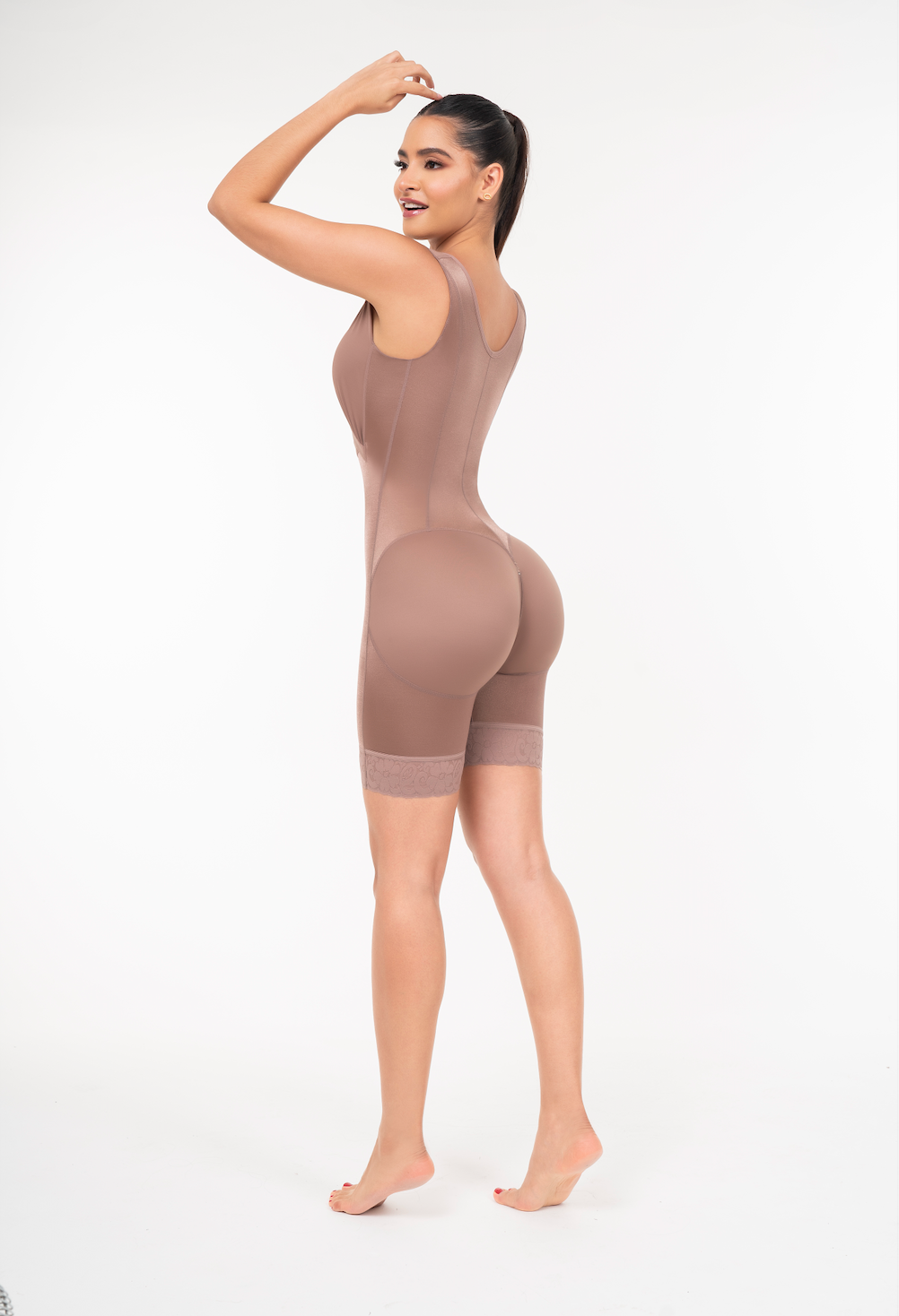 Body de cubrimiento completo del busto de segunda etapa - Largo corto