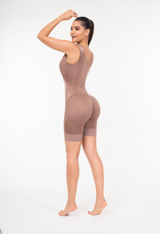Body de cubrimiento completo del busto de segunda etapa - Largo corto