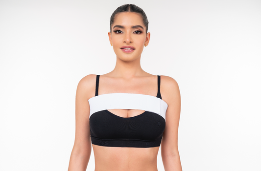 Post-Op Breast Stabilizer Band | Upper Bust Compression for Implant Support & Recovery