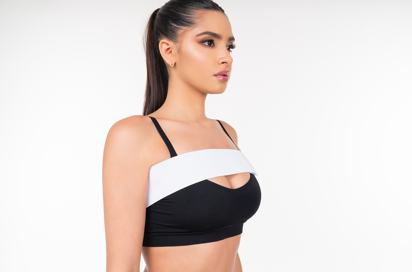Post-Op Breast Stabilizer Band | Upper Bust Compression for Implant Support & Recovery