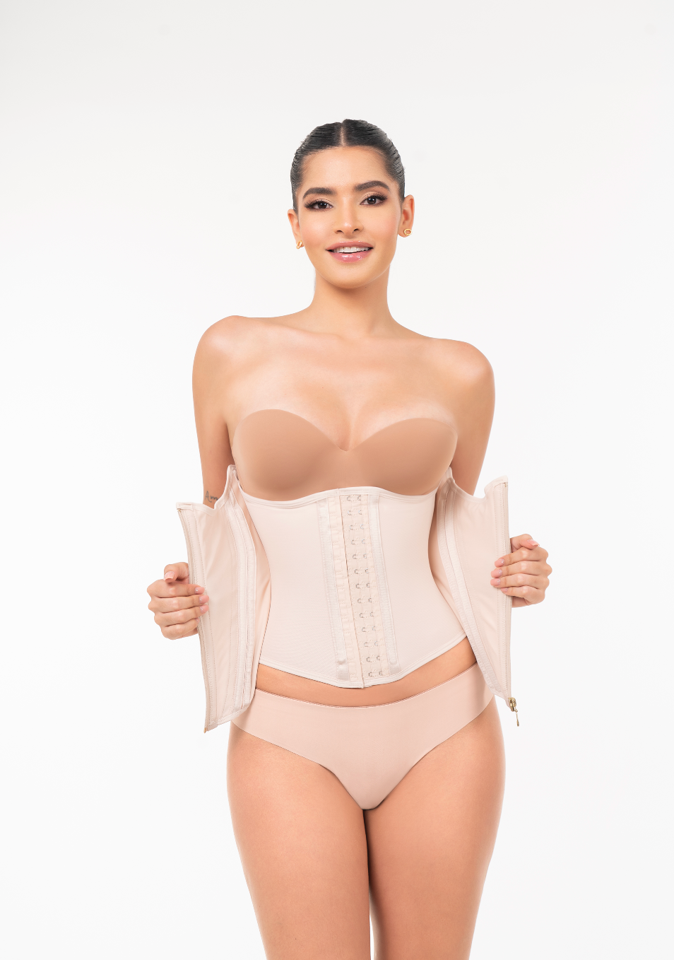 Hourglass High-Compression Waist Trainer | Posture Correction & Waist Slimming Cincher