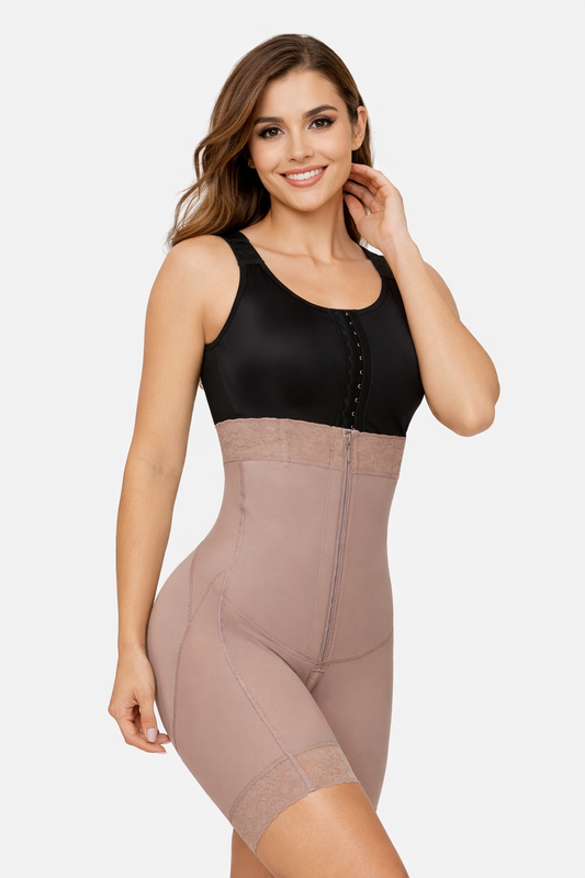 ContourFlex Post-Surgical Recovery Short | Double-Layer Powernet Abdominal Compression