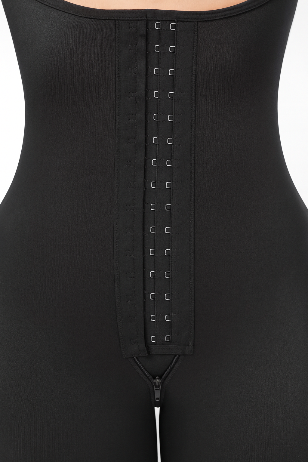 Stage 2 Sleeveless Open Bust Bodysuit | Short Length Post-Surgical Compression Garment