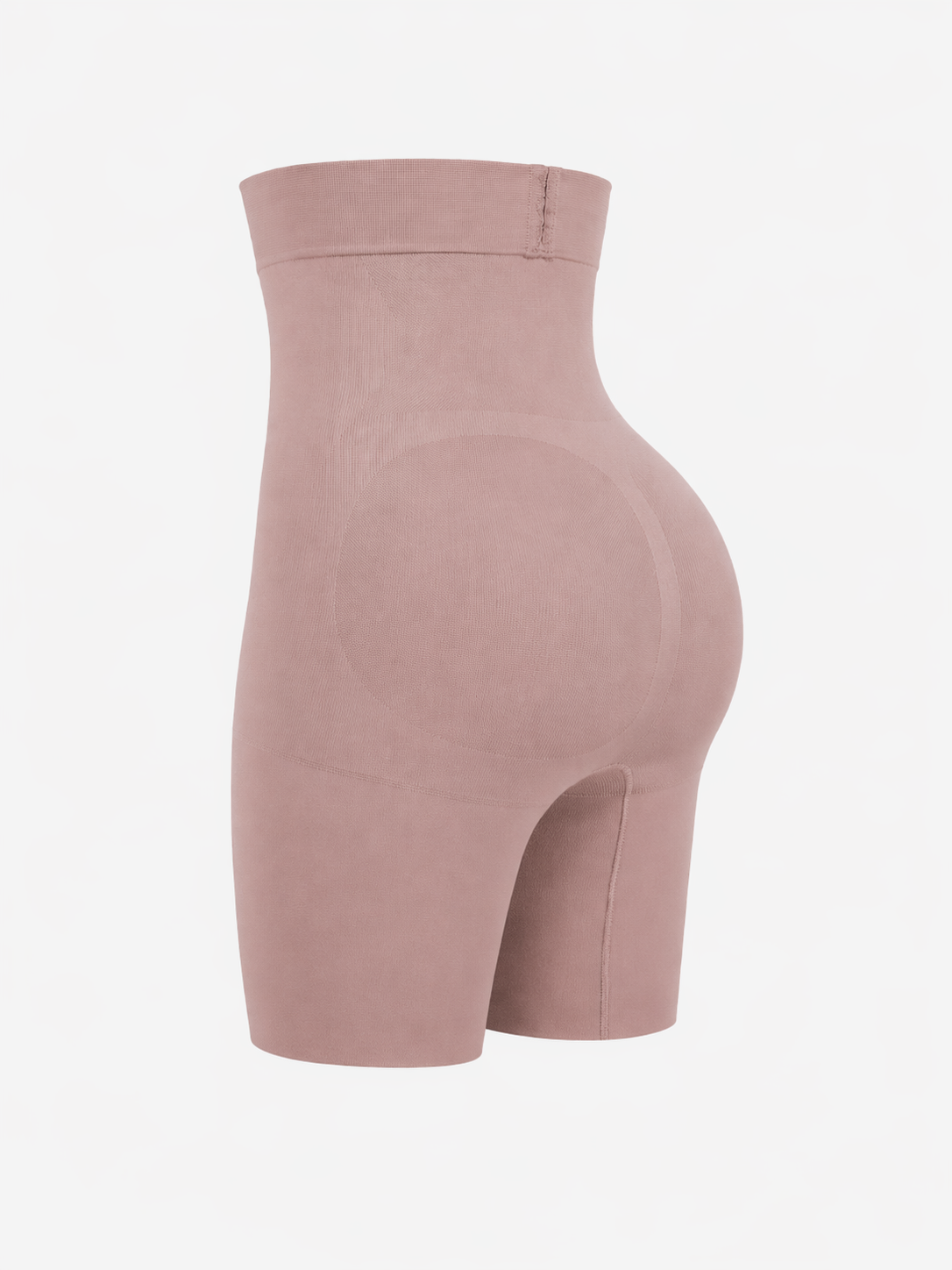 Seamless High-Waist Butt Lifting Mid-Length Shorts | Waist & Thigh Compression Shapewear