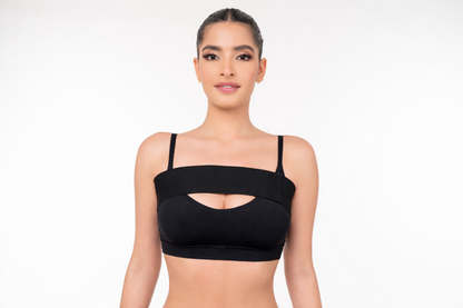 Post-Op Breast Stabilizer Band | Upper Bust Compression for Implant Support & Recovery