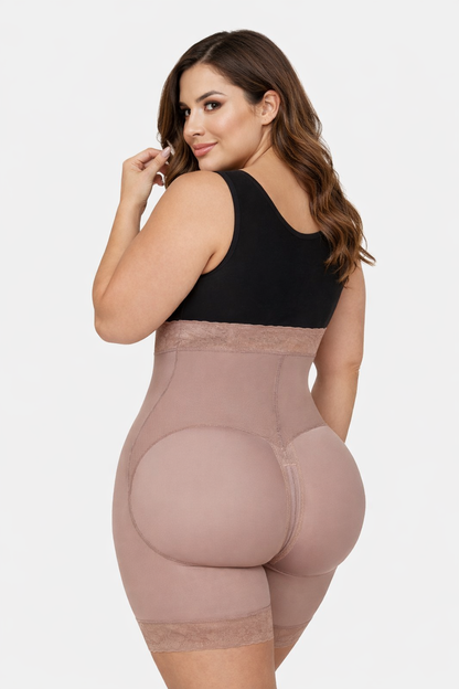 ContourFlex Post-Surgical Recovery Short | Double-Layer Powernet Abdominal Compression