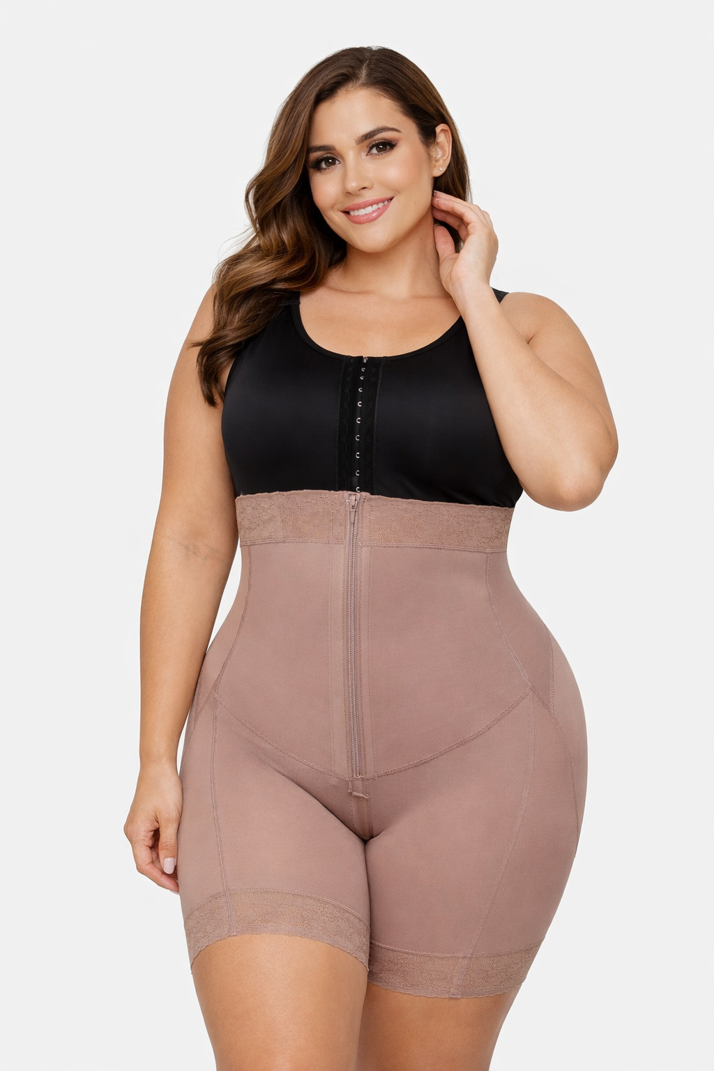 ContourFlex Post-Surgical Recovery Short | Double-Layer Powernet Abdominal Compression