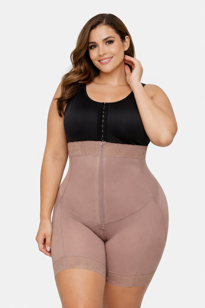 ContourFlex Post-Surgical Recovery Short | Double-Layer Powernet Abdominal Compression