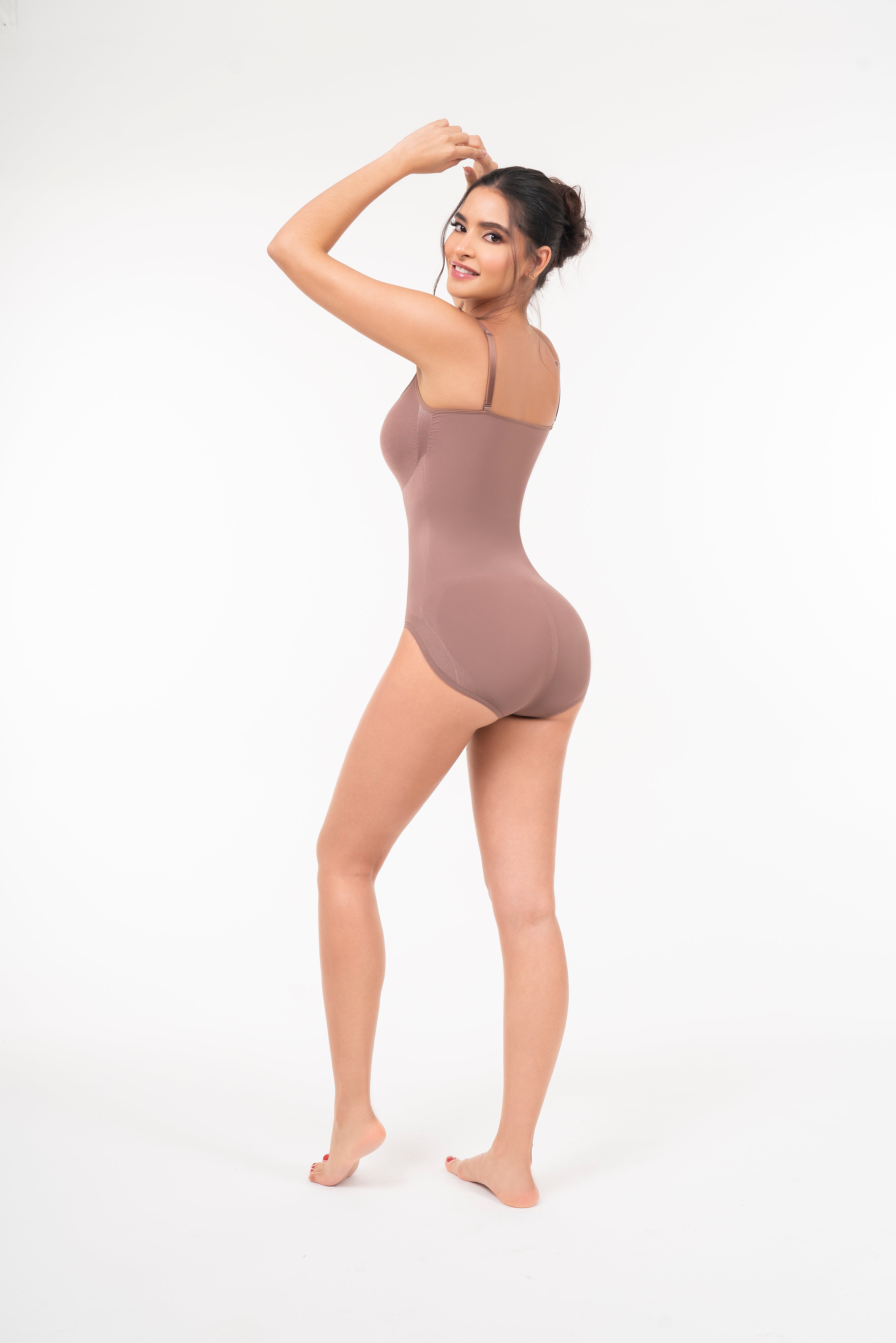 Thin Straps Seamless Bodysuit