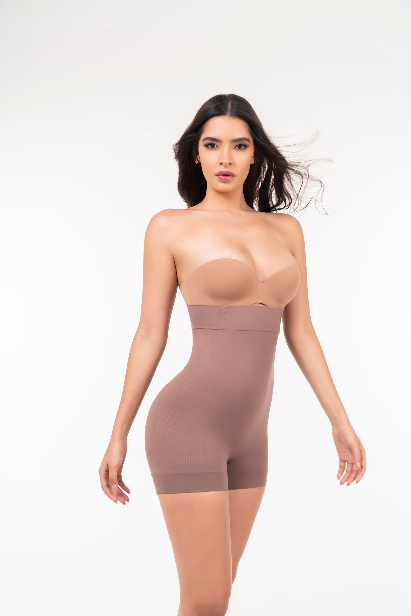 Seamless High-Waist Butt Lifting Shorts | Firm Waist Control & Natural Butt Lift Shapewear