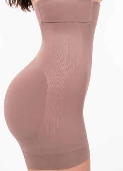 Seamless High-Waist Butt Lifting Shorts | Firm Waist Control & Natural Butt Lift Shapewear