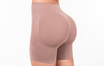 Seamless Mid-Waist Butt Lifting Shorts | Waist Sculpting & Natural Butt Lift Shapewear