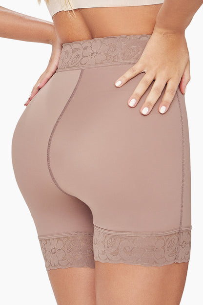 Slim Hi-Cut BBL Shorts | Butt Lift & Waist Sculpting Powernet Compression Shorts